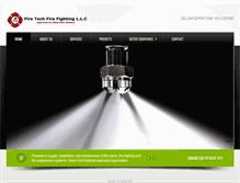 Tablet Screenshot of firetechgulf.com